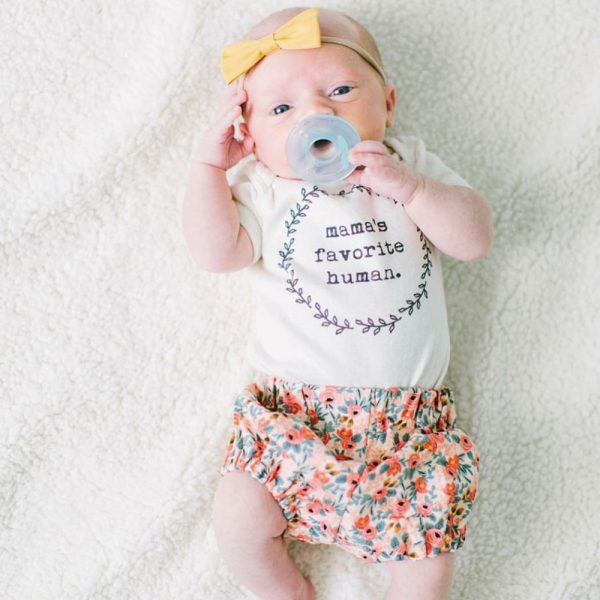 'Mama's Favorite Human' Baby Grow Vest - Image 2