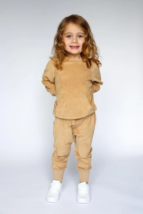 Sand Towelling Cotton Tracksuit - Image 4
