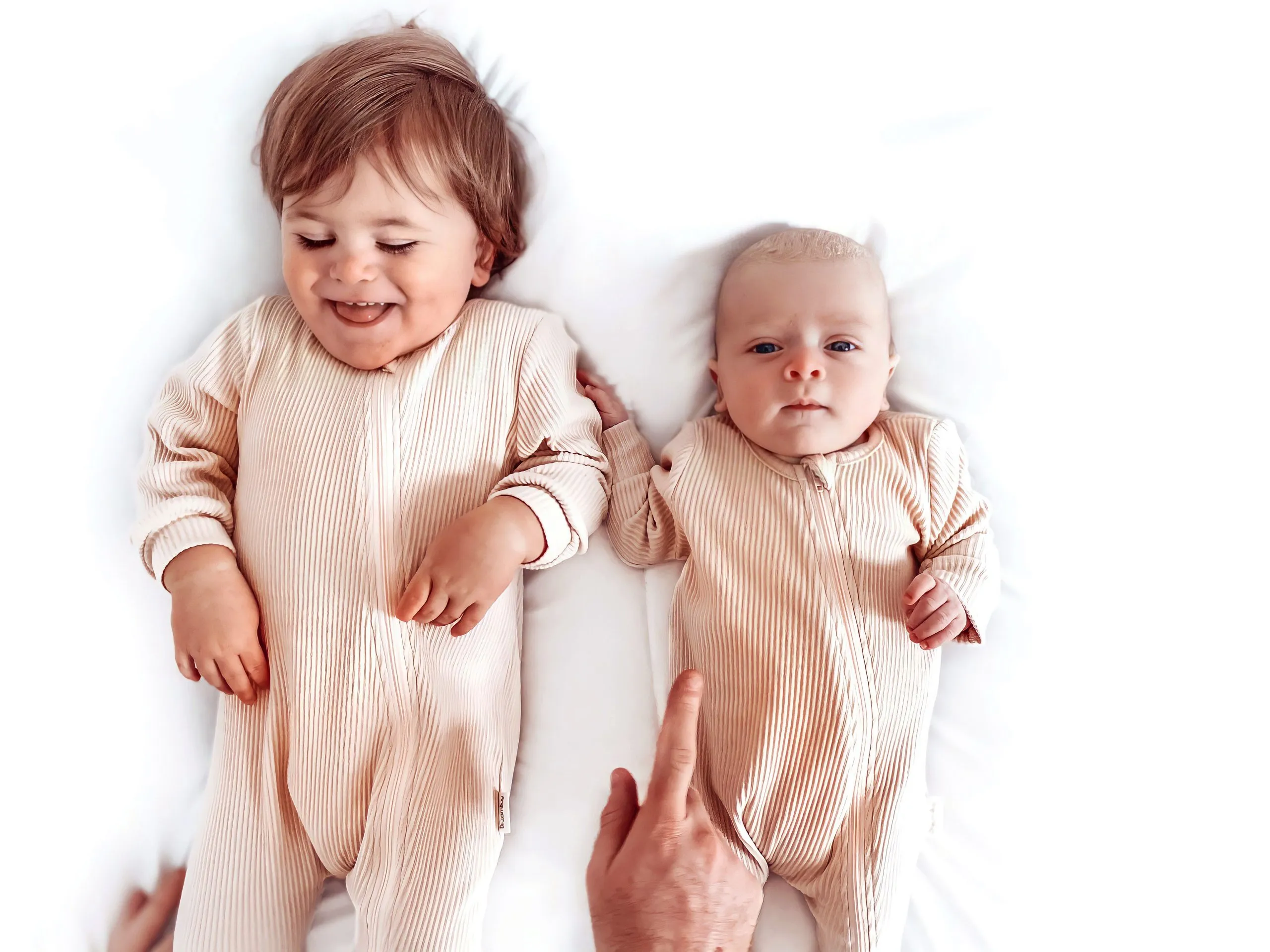 Shortbread Zip Up Babygrow