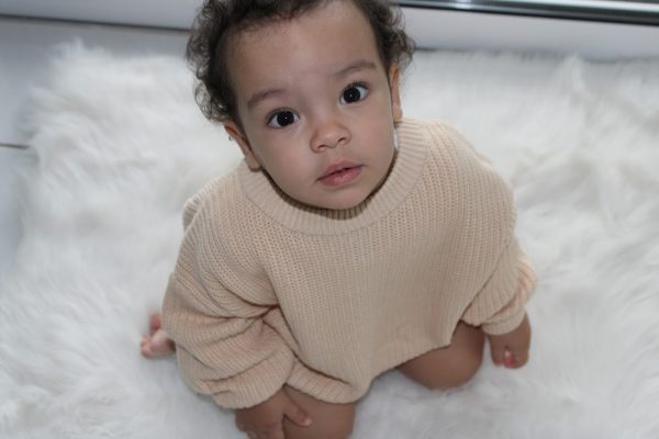 Beige Knitted Jumper
