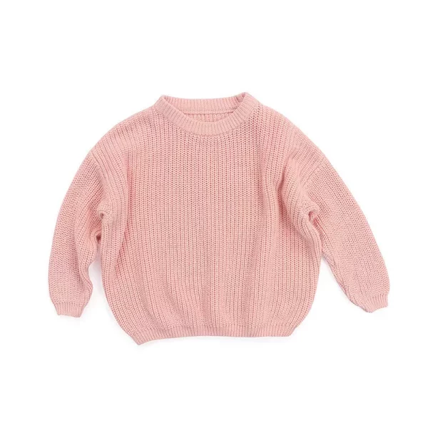 Pink Knitted Jumper - Image 2