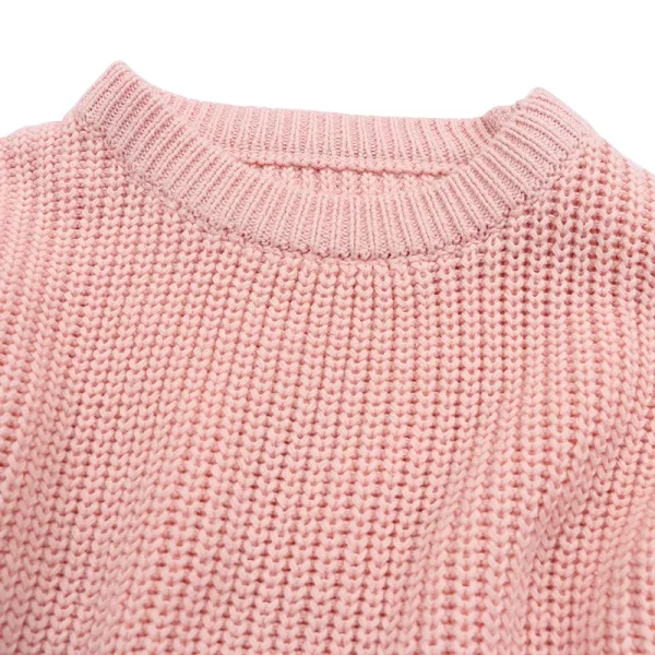 Pink Knitted Jumper