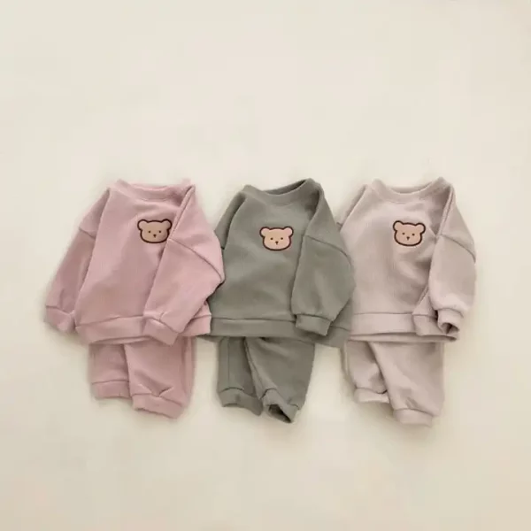 Sweater and Joggers Bear Set